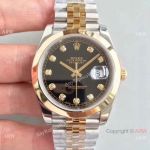  Rolex DateJust II Black Dial Jubilee Caliber 3255 Watch Diamond Rolex Replica Watch